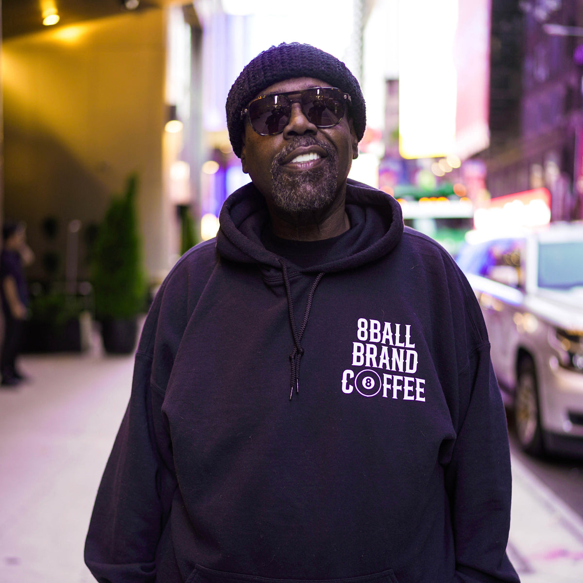 8Ball Brand Coffee Signature Hoodie - Black